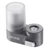 VEVOR Faucet Mount Water Filter, Vertical Water Purifier for Sink Tap, Carbon Fiber Filter, Removes Chlorine Lead with 3 Filters