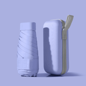 Umbrella With Storage Case (Color: Lilac)